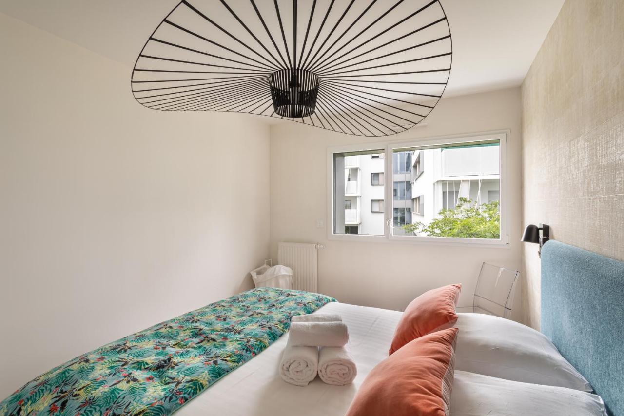 Le Canal - Appt Avec Balcon - Vue Degagee En Bord De Vilaine Rennes Exterior foto